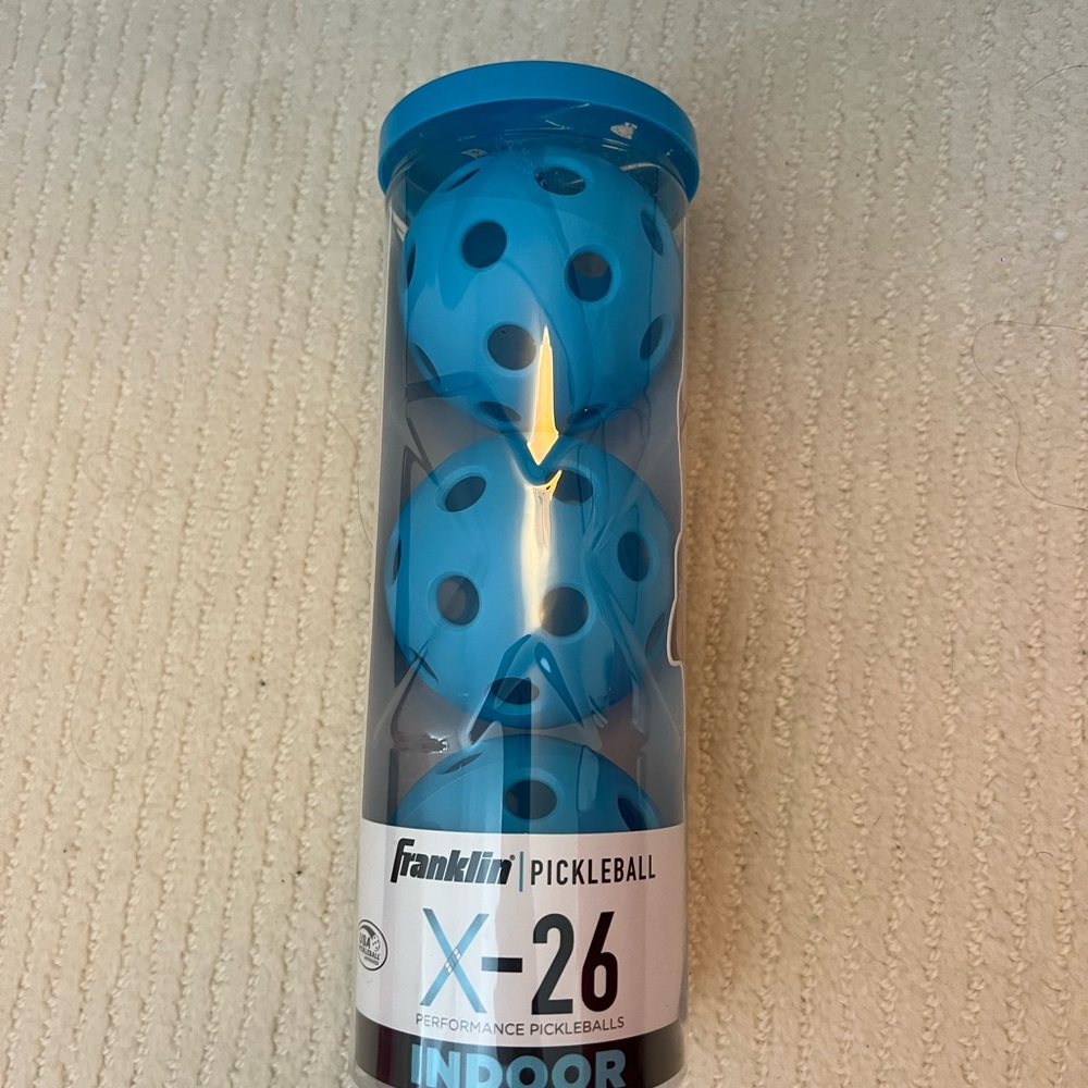 Franklin X-26 Indoor Pickleballs - Blue